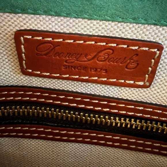 Dooney and Bourke cobalt satchel - Picture 15 of 16